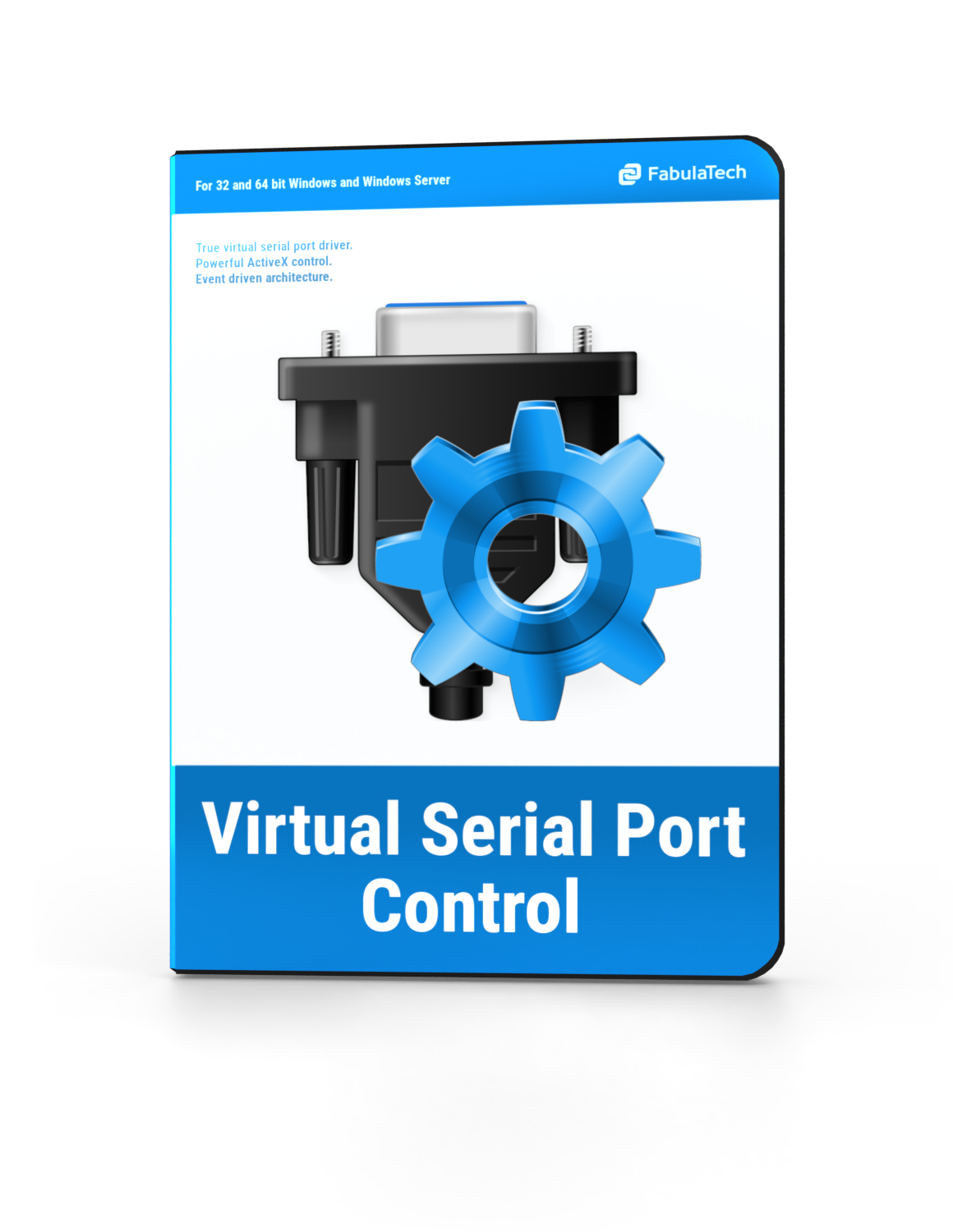 Virtual Serial Port Control Box PNG 580x750