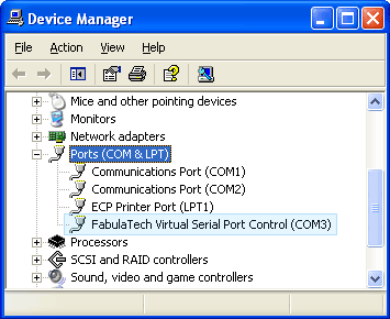 Virtual Serial Ports