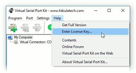 Enter License Key